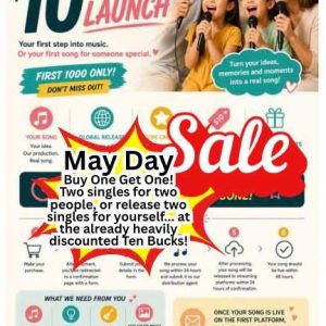 Ten Bucks Launch Promotion